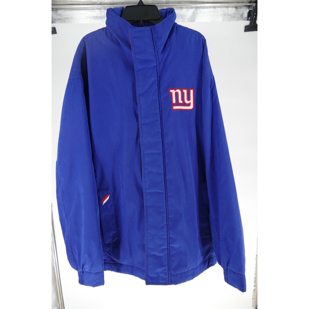 NY Giants Football GIII Men's Medium wind breaker jacket and Carl Banks pre-game
